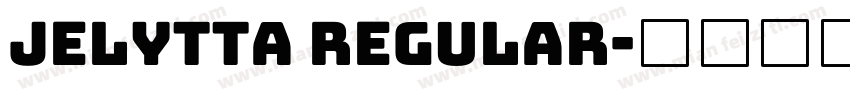 Jelytta Regular字体转换